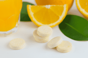 een vitamine c supplement is erg goed voor je afweer