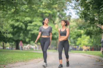 gewoon wandelen is al goed voor je gezondheid